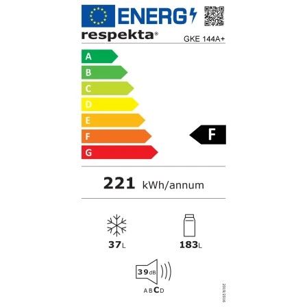 Respekta Einbau Kühl- & Gefrierkombination GKE144A+ EEK: F 4 Respekta Einbau Kühl- & Gefrierkombination GKE144A+ EEK: F – Bild 2