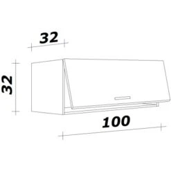 Flex-Well Exclusiv Kurz-Hängeschrank Joelina 100 X 32 Cm Weiß 6 Flex-Well Exclusiv Kurz-Hängeschrank Joelina 100 X 32 Cm Weiß -Wenko Store 164392 4051 5 1