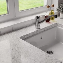 Ideal Standard Küchenarmatur Ceraflex BlueStart Vorfenstermontage Chrom -Wenko Store 188283 3049 5