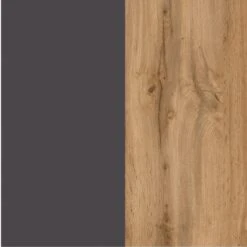 Held Möbel Kühlschrank/Ofenumbauschrank Turin 60 Cm Wotaneiche/Graphit -Wenko Store 189522 11016600 CU 09