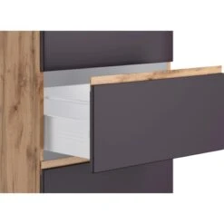 Held Möbel Kochfeldumbauschrank Turin 60 Cm Graphit/Wotaneiche -Wenko Store 189524 11016600 CU 10