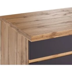 Held Möbel Küchenunterschrank Turin 120 Cm Graphit/Wotaneiche -Wenko Store 189636 11016600 CU 08