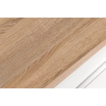 Held Möbel Küchen-Eckschrank Mailand 110 Cm Hochglanz Weiß/Weiß 5 Held Möbel Küchen-Eckschrank Mailand 110 Cm Hochglanz Weiß/Weiß – Bild 3