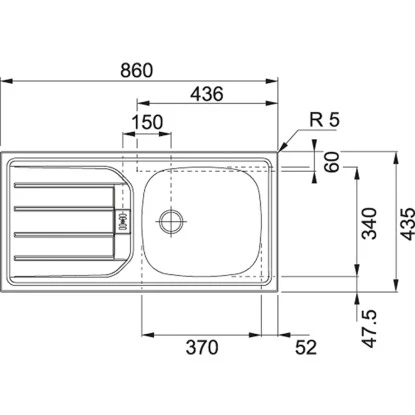 Held Möbel Spülenunterschrank Mailand 100 Cm Hochglanz Weiß/Weiß 6 Held Möbel Spülenunterschrank Mailand 100 Cm Hochglanz Weiß/Weiß – Bild 4