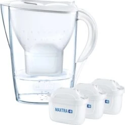 Brita Wasserfilter-Kanne Marella Weiß Inkl. 3 Maxtra+