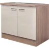 Flex-Well Exclusiv Spülenunterschrank Orlando 100 Cm Kaschmir Glanz-Sonoma Eiche -Wenko Store 26554 4800 dspu100 nepal 2