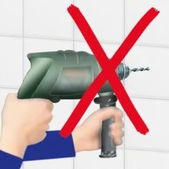 Wenko Wandhaken Turbo-Loc Adapter Uno Chrom 2er-Pack -Wenko Store 38197424 sb ambiente de 03