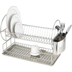 Wenko Geschirrabtropfer Exclusiv Duo Edelstahl -Wenko Store 3884970 1068 2329100 1