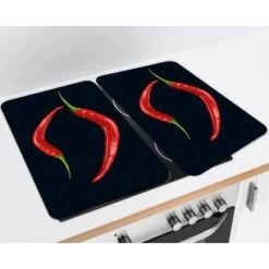 Wenko Herdabdeckplatte Universal Peperoni Duo 2er-Set Für Alle Herdarten -Wenko Store 389365 1068 03