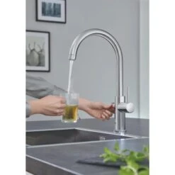 Grohe Küchenarmatur Und Boiler Red Duo Größe-L Chrom -Wenko Store 4005176989209 4520 7