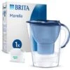 Brita Wasserfilter-Kanne Marella 2,4 L Blau Inkl. Maxtra Pro All-in-1 Kartusche -Wenko Store 4006387125233 2981 VP 01