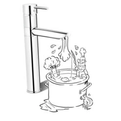 Baliv Küchenarmatur KI-1440 Verchromt -Wenko Store 4007874116796 S03 080319