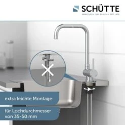 Schütte Küchenarmatur Window Verchromt -Wenko Store 4008431245508 2759 2