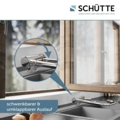 Schütte Küchenarmatur Window Verchromt -Wenko Store 4008431245508 2759 5