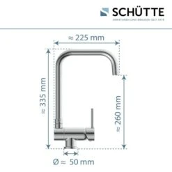 Schütte Küchenarmatur Window Verchromt -Wenko Store 4008431245508 2759 7