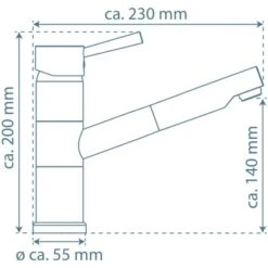 Schütte Spültischarmatur Mit Herausziehbarem Auslauf Unicorn Chrom -Wenko Store 4008431337708 2759 20
