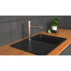 Schütte Massive Spültischarmatur Edelstahl -Wenko Store 4008431741253 2759 3