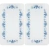 Wenko Herdabdeckplatten Universal Blaue Rankblüten 2er Set Mehrfarbig -Wenko Store 4008838088555 1068 01