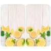 Wenko Herdabdeckplatten Universal Zitronen 2er Set Mehrfarbig -Wenko Store 4008838230701 1068 01