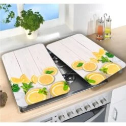 Wenko Herdabdeckplatten Universal Zitronen 2er Set Mehrfarbig -Wenko Store 4008838230701 1068 03