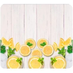 Wenko Multi-Platte Zitronen Für Glaskeramik Kochfelder Mehrfarbig