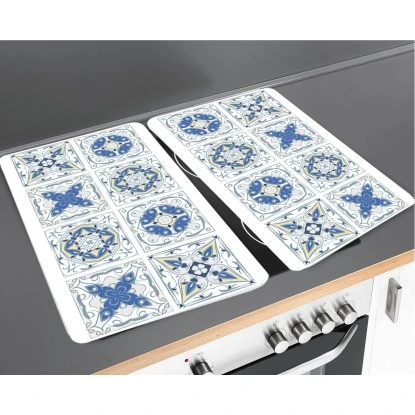 Wenko Herdabdeckplatten Universal Fliesen 2er Set Mehrfarbig 4 Wenko Herdabdeckplatten Universal Fliesen 2er Set Mehrfarbig – Bild 2