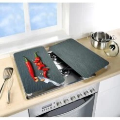 Wenko Herdabdeckplatten Universal Cayenne 2er Set Mehrfarbig 7 Wenko Herdabdeckplatten Universal Cayenne 2er Set Mehrfarbig -Wenko Store 4008838249147 1068 03