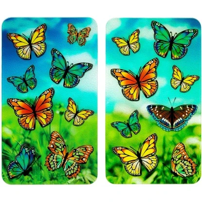 Wenko Herdabdeckplatten Universal Schmetterlinge 2er Set Mehrfarbig 3 Wenko Herdabdeckplatten Universal Schmetterlinge 2er Set Mehrfarbig