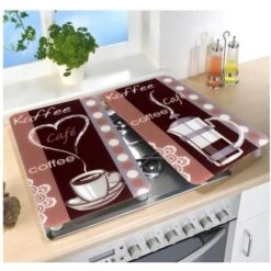 Wenko Herdabdeckplatten Universal Kaffeeduft 2er Set Mehrfarbig 7 Wenko Herdabdeckplatten Universal Kaffeeduft 2er Set Mehrfarbig -Wenko Store 4008838568118 1068 03