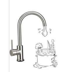 Baliv Küchenarmatur KI-1832 Edelstahl 10 Baliv Küchenarmatur KI-1832 Edelstahl -Wenko Store 4048122122268 S03 241120 L