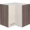 Flex-Well Exclusiv Eck-Hängeschrank Eico 60x60 Cm Magnolienweiß-Tennessee Eiche -Wenko Store 436636 4051 he60eico