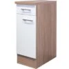 Flex-Well Classic Unterschrank Florida 30 Cm Weiß-Sonoma Eiche 2 Flex-Well Classic Unterschrank Florida 30 Cm Weiß-Sonoma Eiche -Wenko Store 4525952 4800 us30 samoa 2