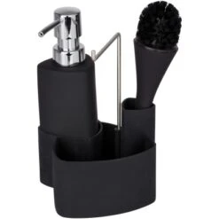 Wenko Spül-Set Empire Schwarz 19 Cm X 11 Cm X 12,5 Cm -Wenko Store 454037 1068 2