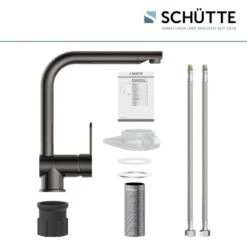 Schütte Küchenarmatur Rio Hochglanz-Graphit 12 Schütte Küchenarmatur Rio Hochglanz-Graphit -Wenko Store 473315 2759 05