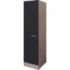Flex-Well Exclusiv Geschirrschrank Lara 50 Cm Anthrazit-San Remo Eiche -Wenko Store 4785317 4051 GE50Lara
