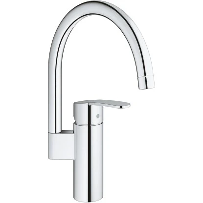 Grohe QuickFix Einhand-Spültischbatterie Wave Cosmopolitan Chrom 3 Grohe QuickFix Einhand-Spültischbatterie Wave Cosmopolitan Chrom