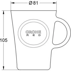 Grohe Teegläser Red 4 Stück -Wenko Store 5212832 4520 1451364 1