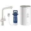 Grohe L-Auslauf Armatur Und Boiler Red Duo M-Size Supersteel 2 Grohe L-Auslauf Armatur Und Boiler Red Duo M-Size Supersteel -Wenko Store 5288329 4520 30327DC1 1