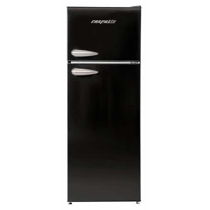 Respekta Kühl-Gefrierkombination KS144 Vintage VC Schwarz 5 Respekta Kühl-Gefrierkombination KS144 Vintage VC Schwarz – Bild 3