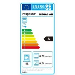 Respekta Multifunktions-Einbauherdset Autark EEK: A MEGASET 5AN 4400 -Wenko Store 5789060 4384 EEK 201507 1