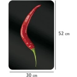 Wenko Herdabdeckplatten Universal Hot Peperoni 2er-Set Mehrfarbig -Wenko Store 580693 1068 04