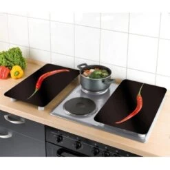 Wenko Herdabdeckplatten Universal Hot Peperoni 2er-Set Mehrfarbig -Wenko Store 580693 1068 3
