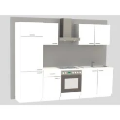 Spülenunterschrank Klassik 60 Weiß Ohne Arbeitsplatte 80 Cm -Wenko Store 586601 3193 Einbaukueche 2