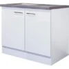 Flex-Well Exclusiv Spülenunterschrank Joelina 100 Cm Weiß -Wenko Store 6778 4051 DSPU100ESJoelina