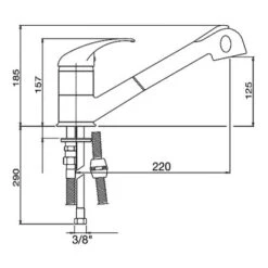 Sanitop-Wingenroth Küchenarmatur Concordia Für Spüle Geschirrbrause -Wenko Store 687910 3711 2