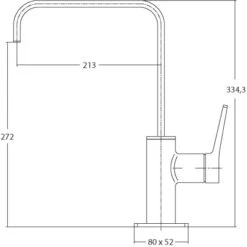 Sanitop-Wingenroth Küchenarmatur Pero Chrom -Wenko Store 687982 3711 2