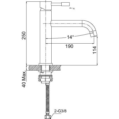 Sanitop-Wingenroth Küchenarmatur Pergano Edelstahl 4 Sanitop-Wingenroth Küchenarmatur Pergano Edelstahl – Bild 2