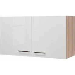 Flex-Well Exclusiv Oberschrank Abaco 100 Cm Perlmutt