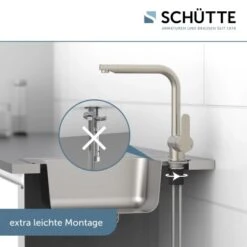 Schütte Spültischarmatur Rio Edelstahloptik 11 Schütte Spültischarmatur Rio Edelstahloptik -Wenko Store 766212 2759 004