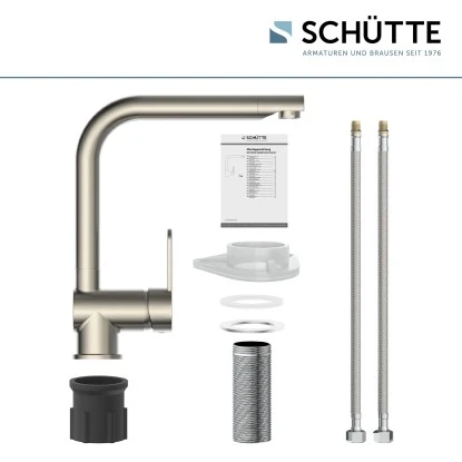 Schütte Spültischarmatur Rio Edelstahloptik 7 Schütte Spültischarmatur Rio Edelstahloptik – Bild 5